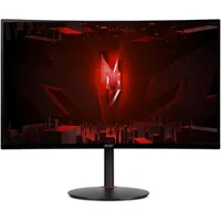 ACER COM UM.HE0EE.Z01 játékmonitor 27" 1080p VA 1500R HDR 280 Hz HDMI DisplayPort fejhallgató kimenet hangszóró dönthető VESA 75x75