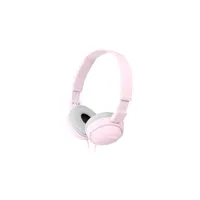 Sony MDRZX110P.AE MDR-ZX110P 30 mm dinamikus fejhallgató 24 ohm 98 dB 12 Hz-22 kHz 1,2 m 3,5 mm jack