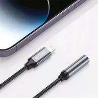 Tech-Protect FN0557 Lightning-3,5 mm jack adapter fekete-szürke #2