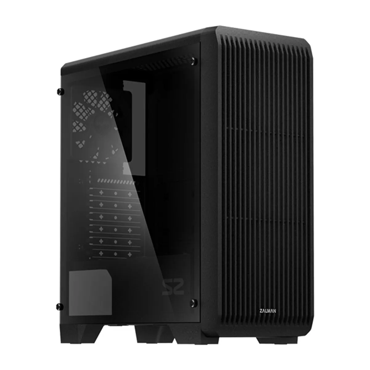 ZALMAN S2 TG Midi ATX fekete ablakkal #1