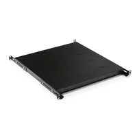 KELINE RAB-UP-650-A4 perforált polc 19" 1U 650mm mély teherbírás 80 kg #1