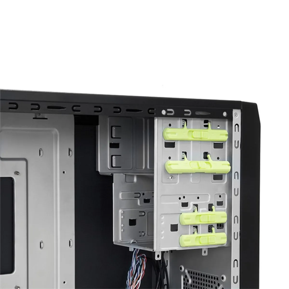 Chieftec CG-04B-OP Mesh fekete táp nélküli ATX-mATX támogatás #4