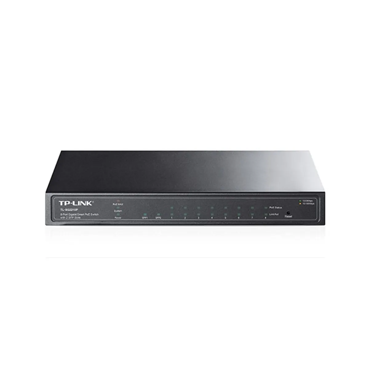 TP-LINK SG2210P Omada 8x PoE 2x SFP Layer 2 512 VLAN 20 Gbps backplane #1