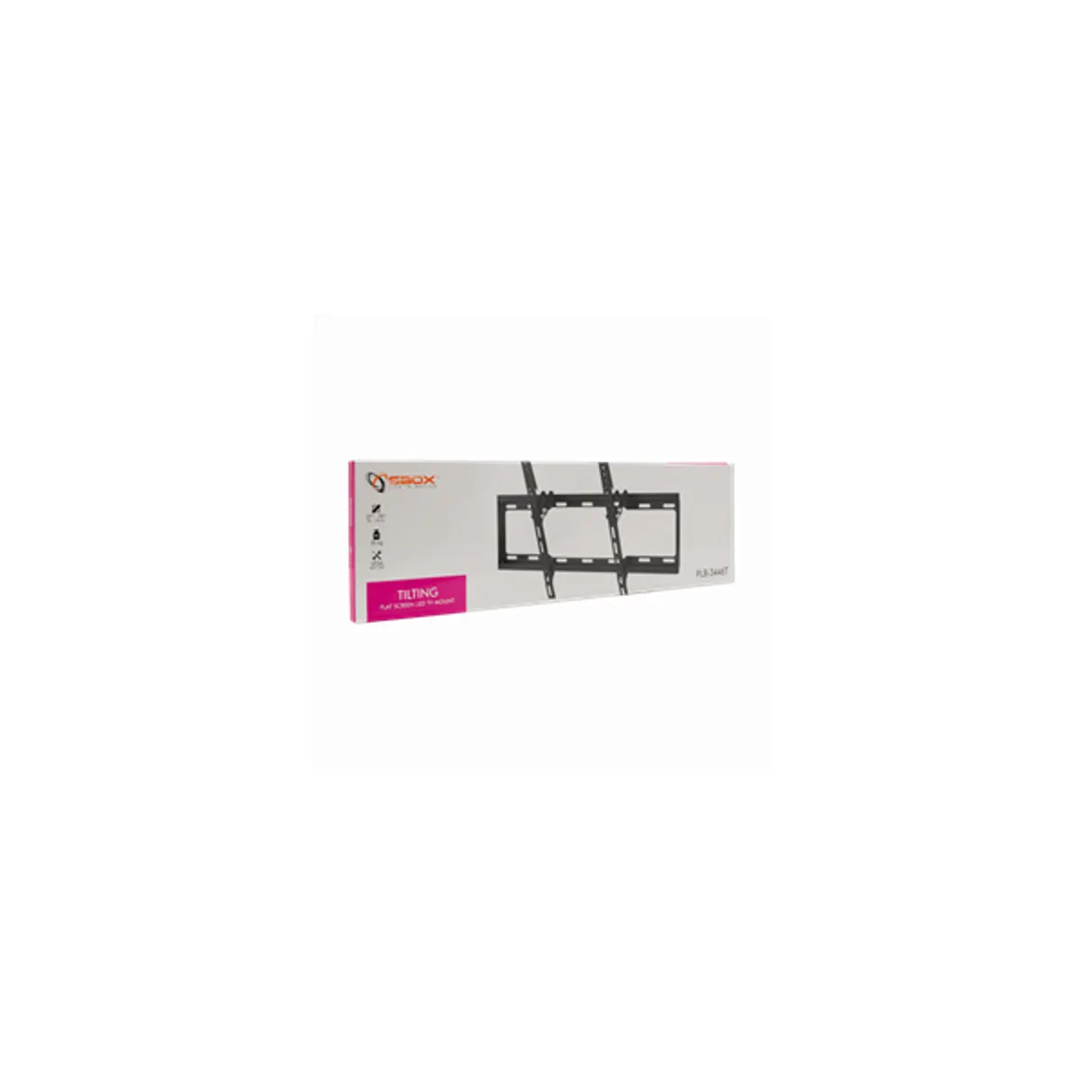 SBOX PLB-3446T-2 fali konzol 37"-80" VESA 200x200-600x400 0° és -8° terhelhetőség 45 kg #7