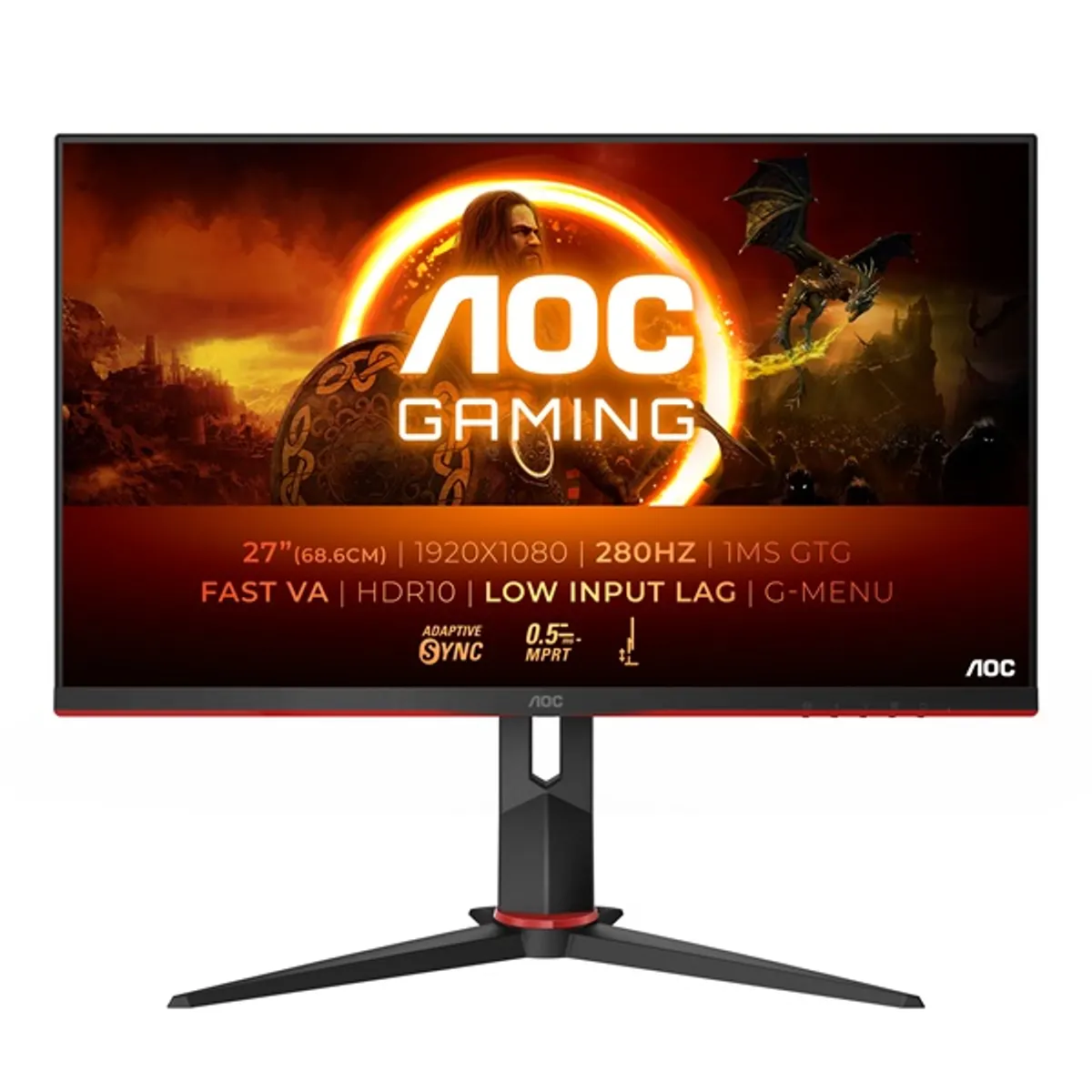 AOC 27G2ZN3/BK G2 27" Full HD 280 Hz 1 ms HDR10 VA #1