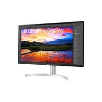 LG MON 32UN650K-W.AEU 32UN650K 31.5" IPS UHD HDR 60Hz 5ms HDMI DisplayPort VESA 100x100 állítható magasság dönthető hangszóró fejhallgató kimenet #1
