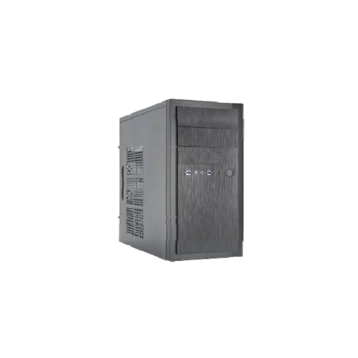 CHIEFTEC HT-01B-OP microATX fekete 2x5,25" külső 2x3,5" belső 1x2,5" táp nélkül 2x USB 3.0 Audio #1