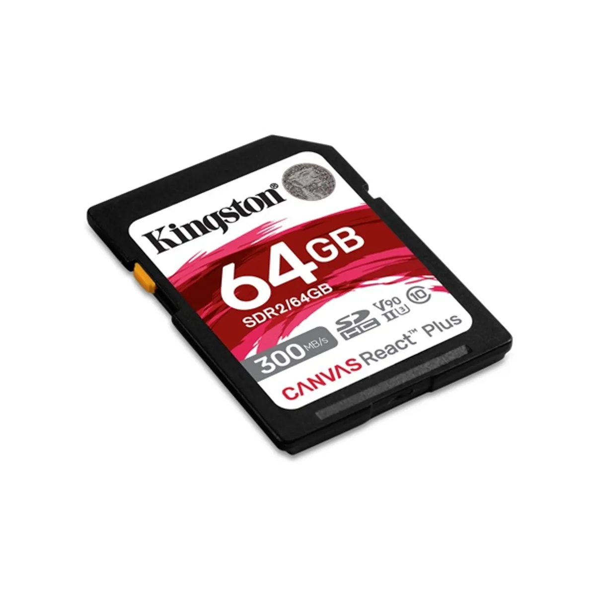 Kingston SDR2-64GB Canvas React Plus SDXC UHS-II U3 V90 300 260 #1