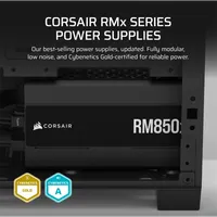 CORSAIR CP-9020270-EU RM850x 850W ATX 3.1-kompatibilis, 80 PLUS Gold, teljesen moduláris, Type 4 kábelek, 12V-2×6 #2