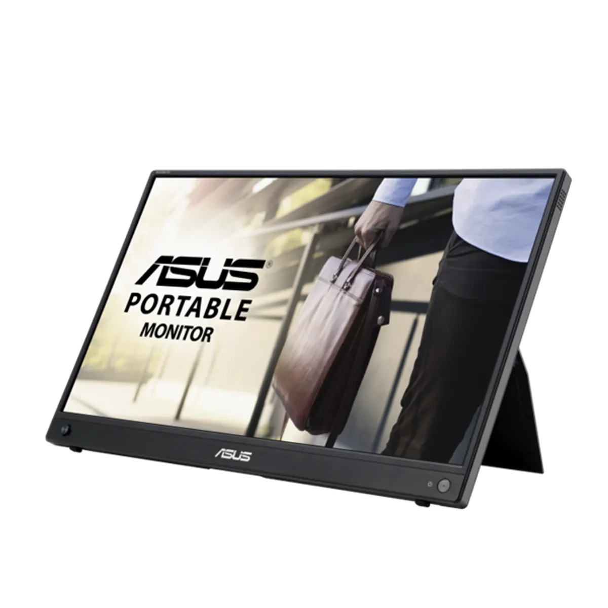 ASUS MON MB16AWP MB16AWP 15.6" IPS FHD USB-C HDMI-MHL Beépített táp Hangszóró Vezeték nélküli Fekete #1