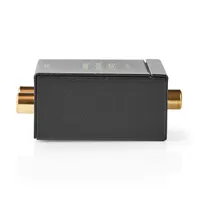 Nedis ACON2510BK digitális audiokonverter TosLink bemenet RCA digitális bemenet 3,5 mm kimenet 2x RCA kimenet integrált erősítő 24 bit 96 kHz #4