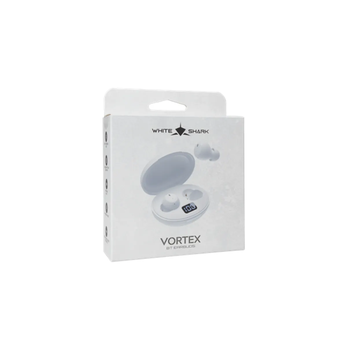 WHITESHARK WS GEB-TWS02W vezeték nélküli Bluetooth 6.0 fehér mikrofonos #6