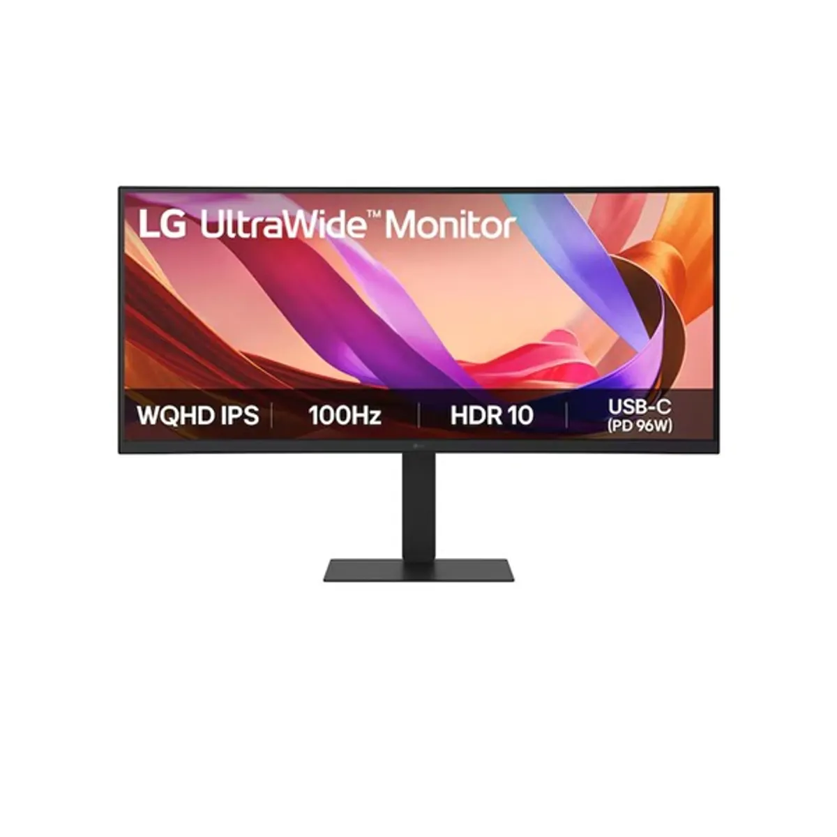 LG MON 34U650A-B.AEU 34" szélesvásznú ips hdr 3440x1440 21:9 ívelt 3800R 100 hz 5 ms dönthető 100x100mm hdmi dp usb-c #1