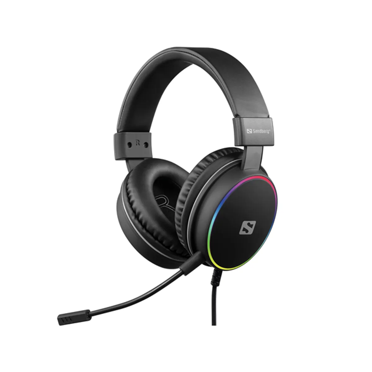 Sandberg 126-48 HeroBlaster USB Headset 50mm driver 20 Hz-20 kHz 32 Ohm mikrofon 6mm omnidirekciós #1
