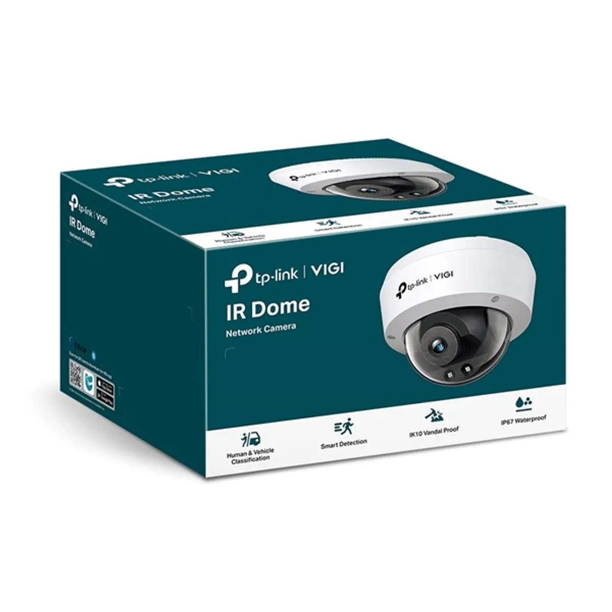 TP-Link VIGI C240I(4MM) C240I dómkamera 4MP IP67 IK10 PoE #2