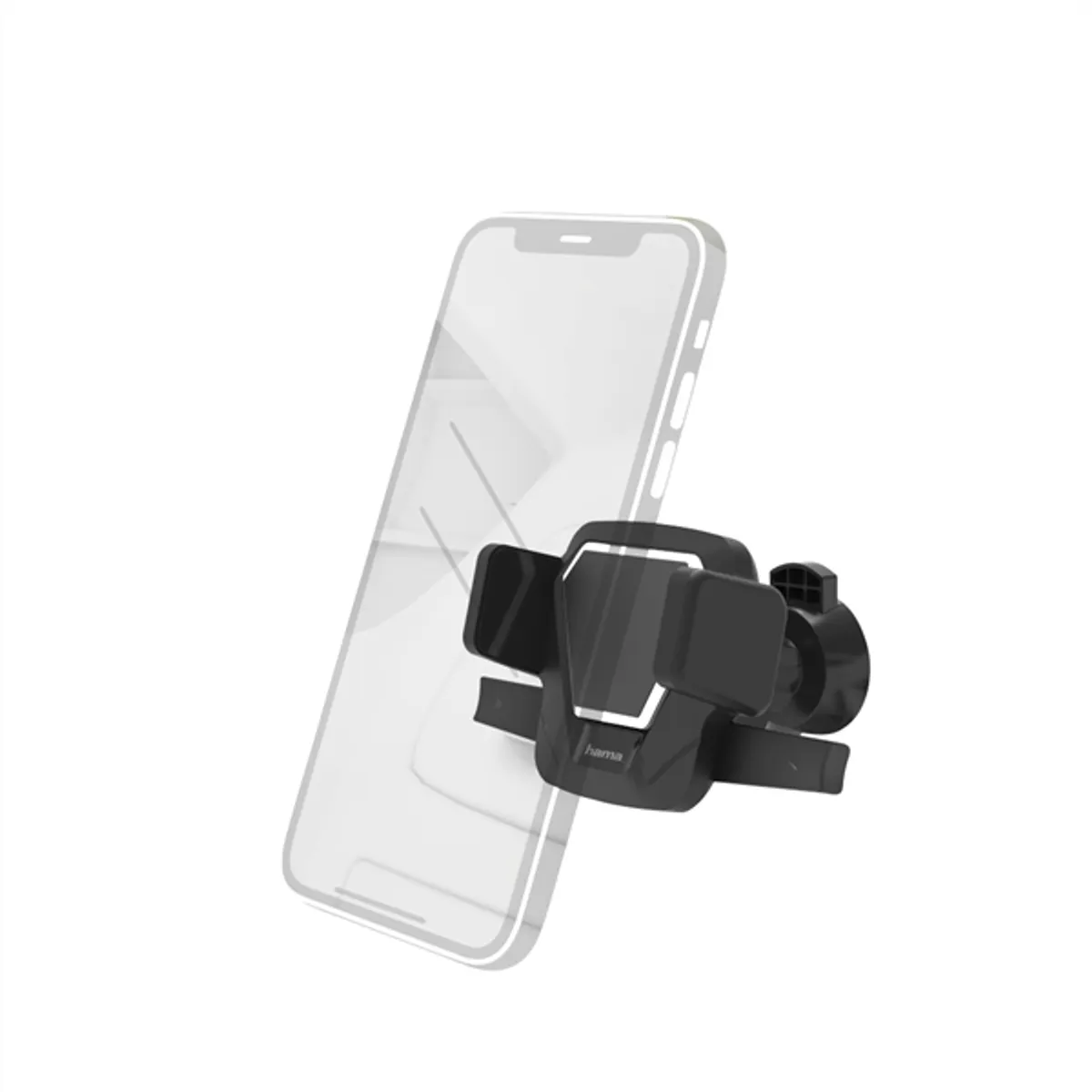 HAMA 00201509 Univerzális autós mobiltartó szellőzőrácshoz 360° forgatható, 5,5-8,5 cm széles eszközökhöz #1