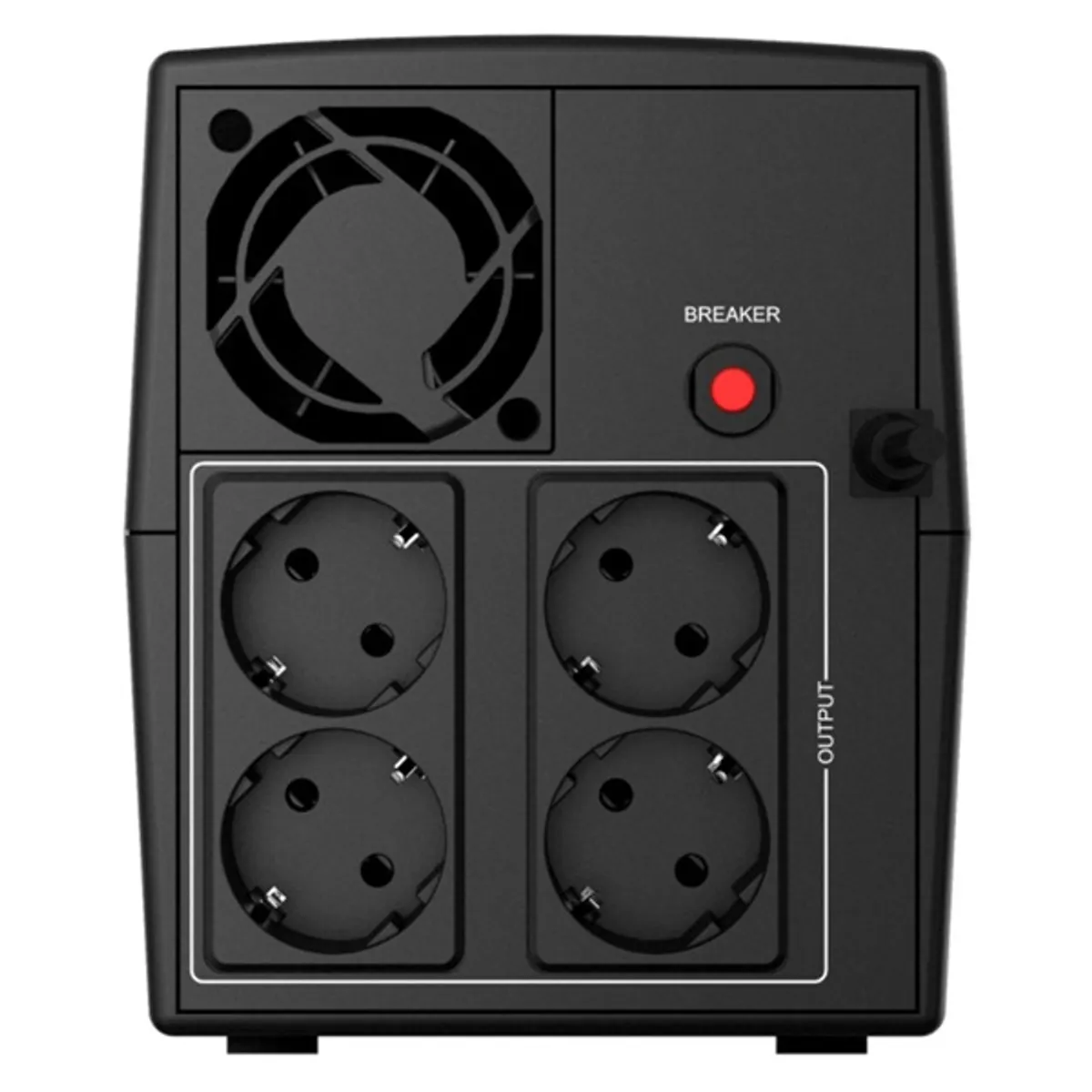 NJOY UPLI-LI200KE-CG01B Keen 2000 2000VA line-interaktív USB 4 Schuko adatvonal-védelem #2