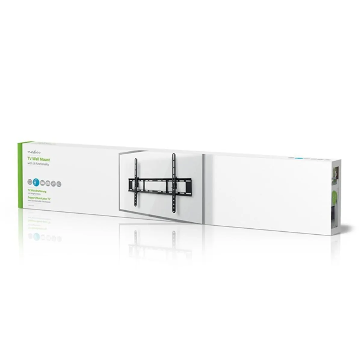 NEDIS TVWM1151BK dönthető fali TV-tartókonzol 37-70" 35 kg #5