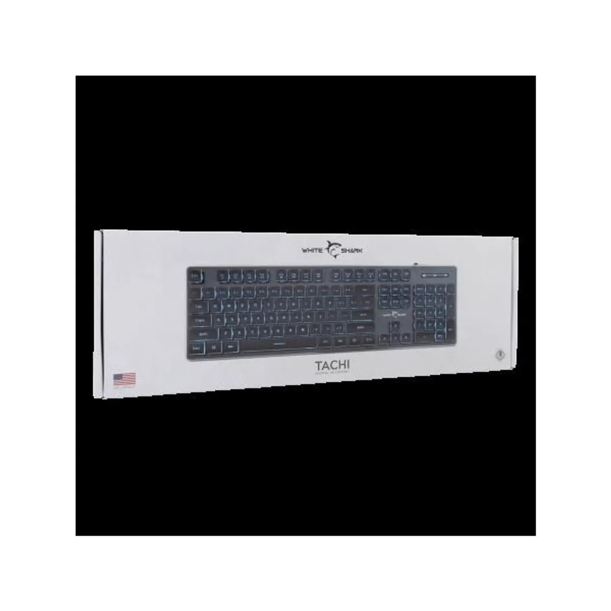 WHITESHARK WS GK-003141B-US billentyűzet US USB 2.0 #4