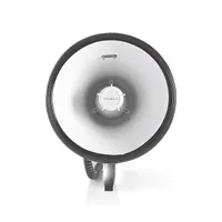 NEDIS meph200wt megafon hatótávolság 1500 m 25 W RMS beépített sziréna vállpánt levehető mikrofon #2
