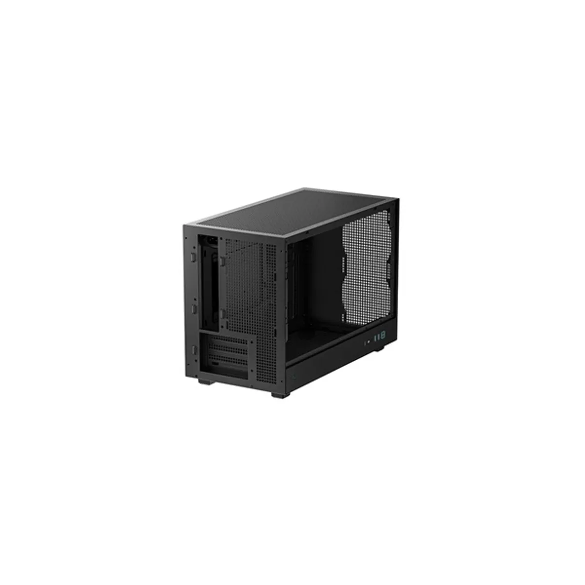 DEEPCOOL R-CH260-BKNGM0-G-1 CH260 Micro-ATX ablakos táp nélküli fekete #2