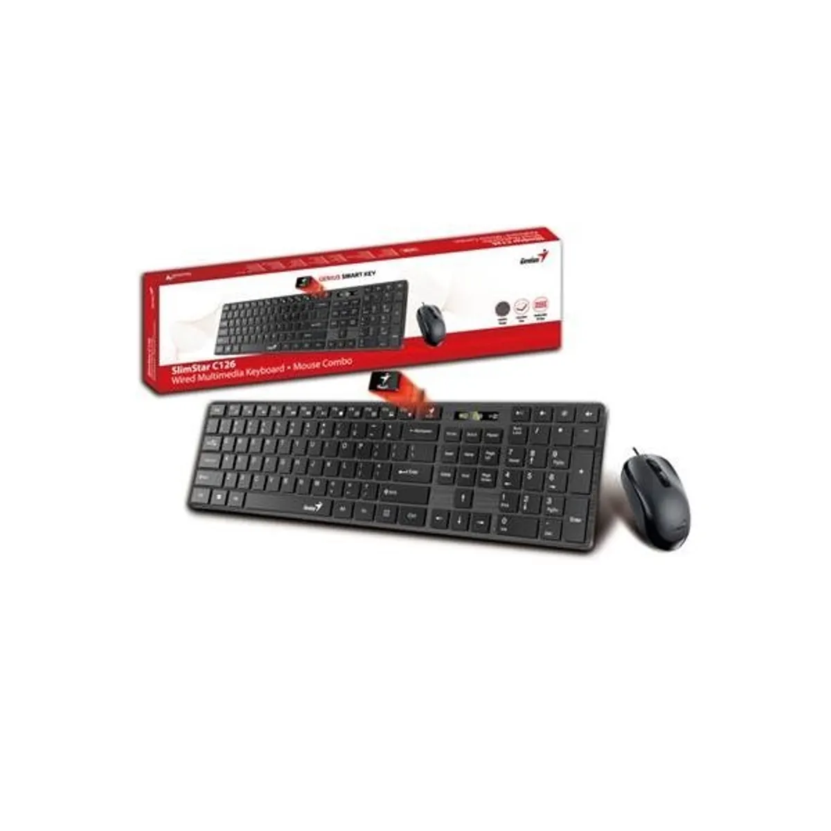 Genius SLIMSTAR C126 SlimStar HU PC Multimédiás #1