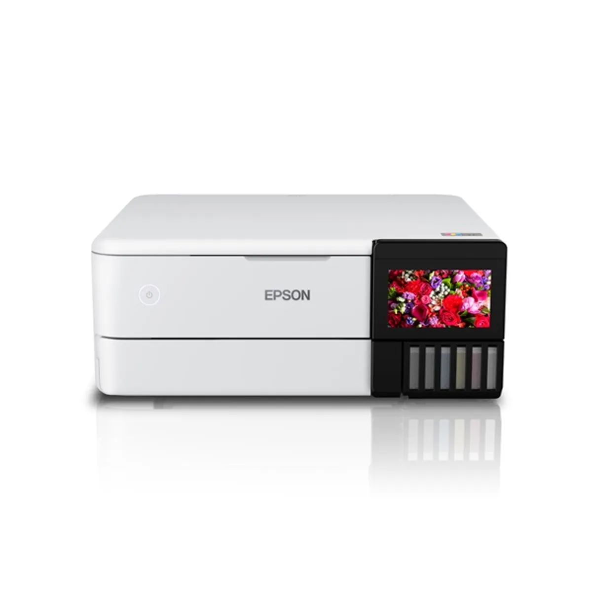 EPS CON C11CJ20402 multifunkciós tintás nyomtató 6 szín patron USB2.0 LAN Wireless A4 5760x1440 dpi optikai 1200x4800 LCD beépített kártyaolvasó #1
