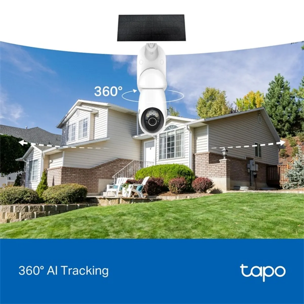 TP-LINK Tapo C660 KIT 4K 8MP Pan Tilt 326 fok 45 fok IP65 napelemes #2