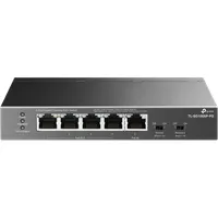 TP-LINK TL-SG1005P-PD 5-portos Gigabit asztali PoE bemenet és 4 PoE kimenet kapcsoló IEEE 802.3af, at, bt