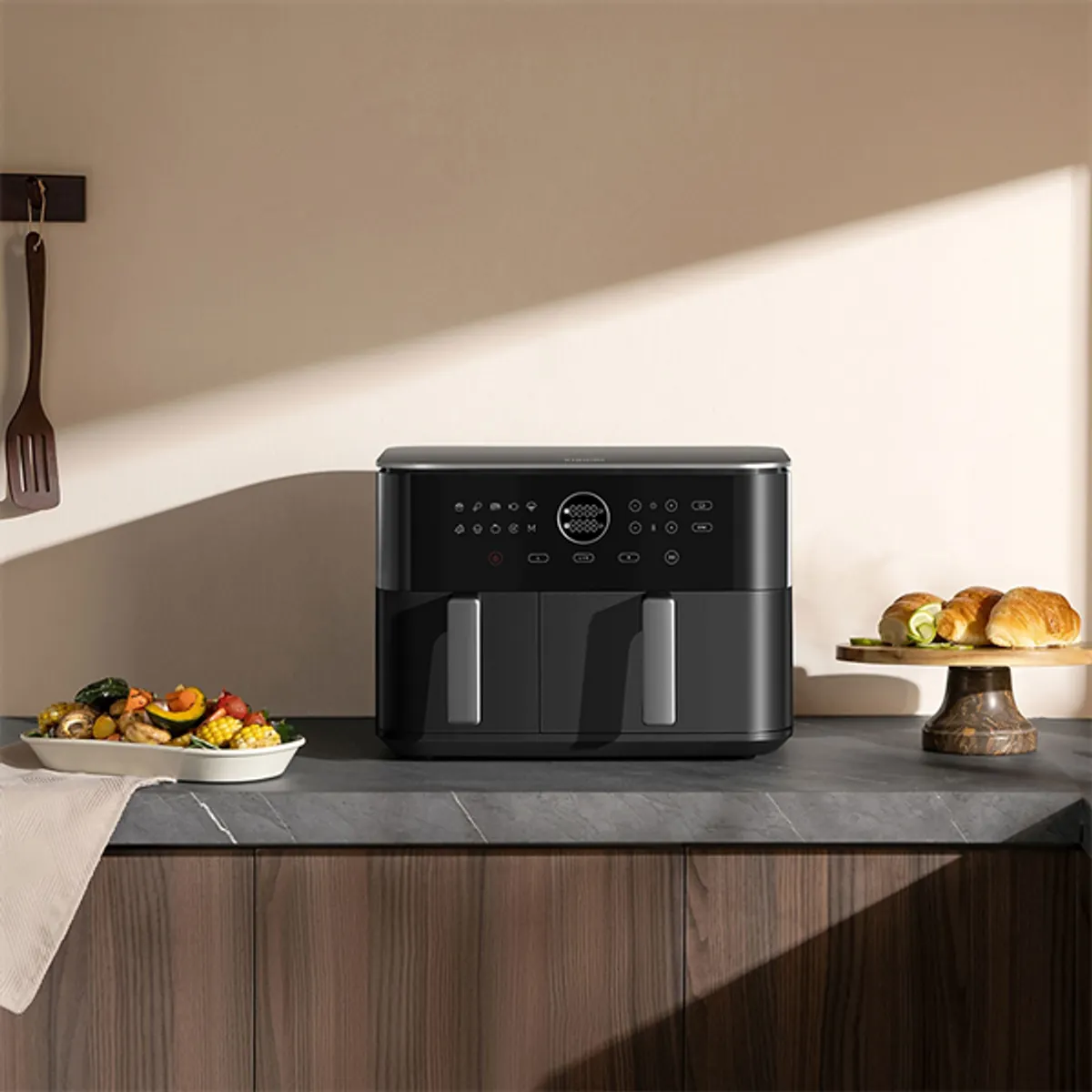 Xiaomi BHR07SGEU Dual Zone Air Fryer 10 L bal 3,5 L és jobb 6,5 L 2700 W #4
