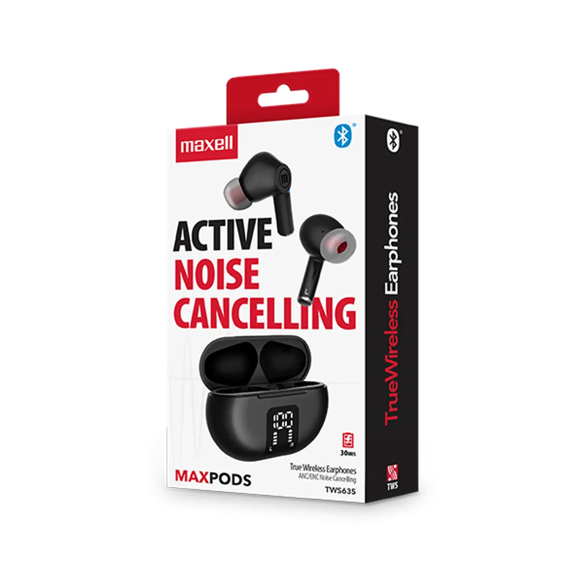 Maxell 348596 MaxPods TWS ANC ENC transzparencia mód #3