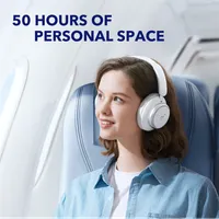 ANKER A3040G21 Space Q45 fejhallgató Bluetooth mikrofon stereo fehér #2
