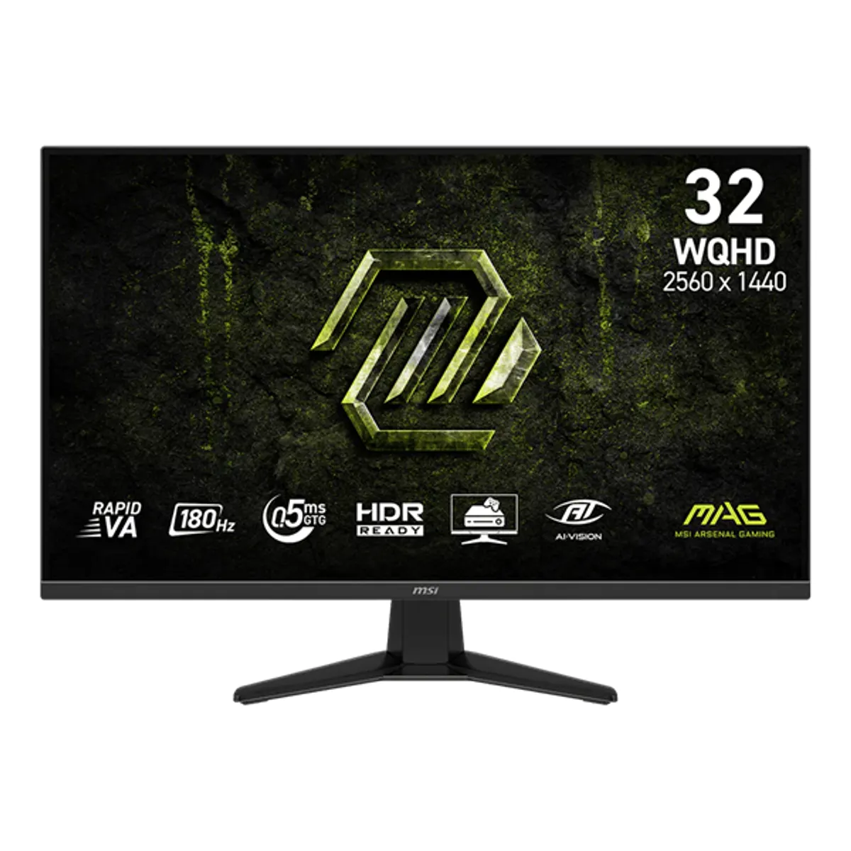 MSI DT 9S6-3DE11M-001 játékmonitor 31.5" 2560x1440 180 Hz VA 3500:1 0.50 ms HDMI DP #1