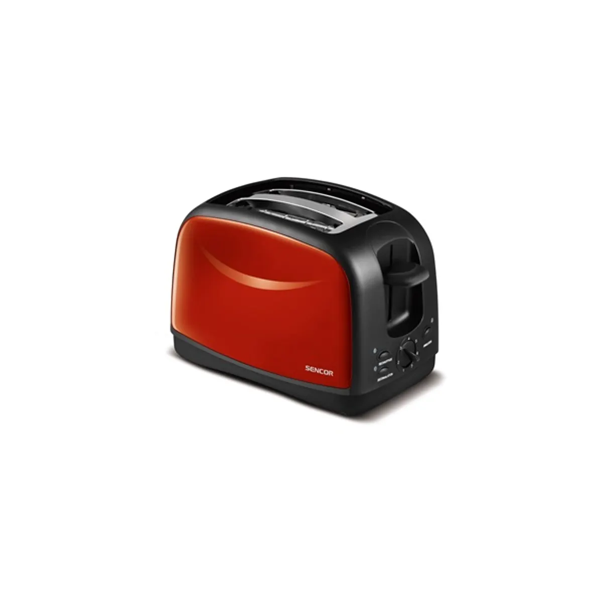 SENCOR STS 2652RD kenyérpirító 2 szeletes 850 W 7 fokozat automatikus középre igazítás kiolvasztás High Lift morzsatálca #4