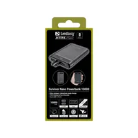 SANDBERG 421-32 Survivor Nano Powerbank 10000 mAh IPX8 2x USB-C #4