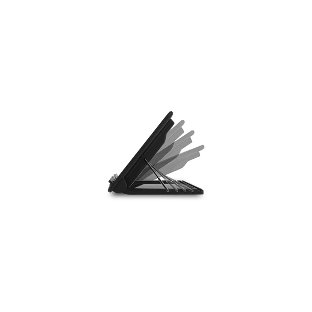 Cooler Master R9-NBS-E42K-GP Ergostand IV laptop hűtőpad 14 cm ventilátorral LED kék #4