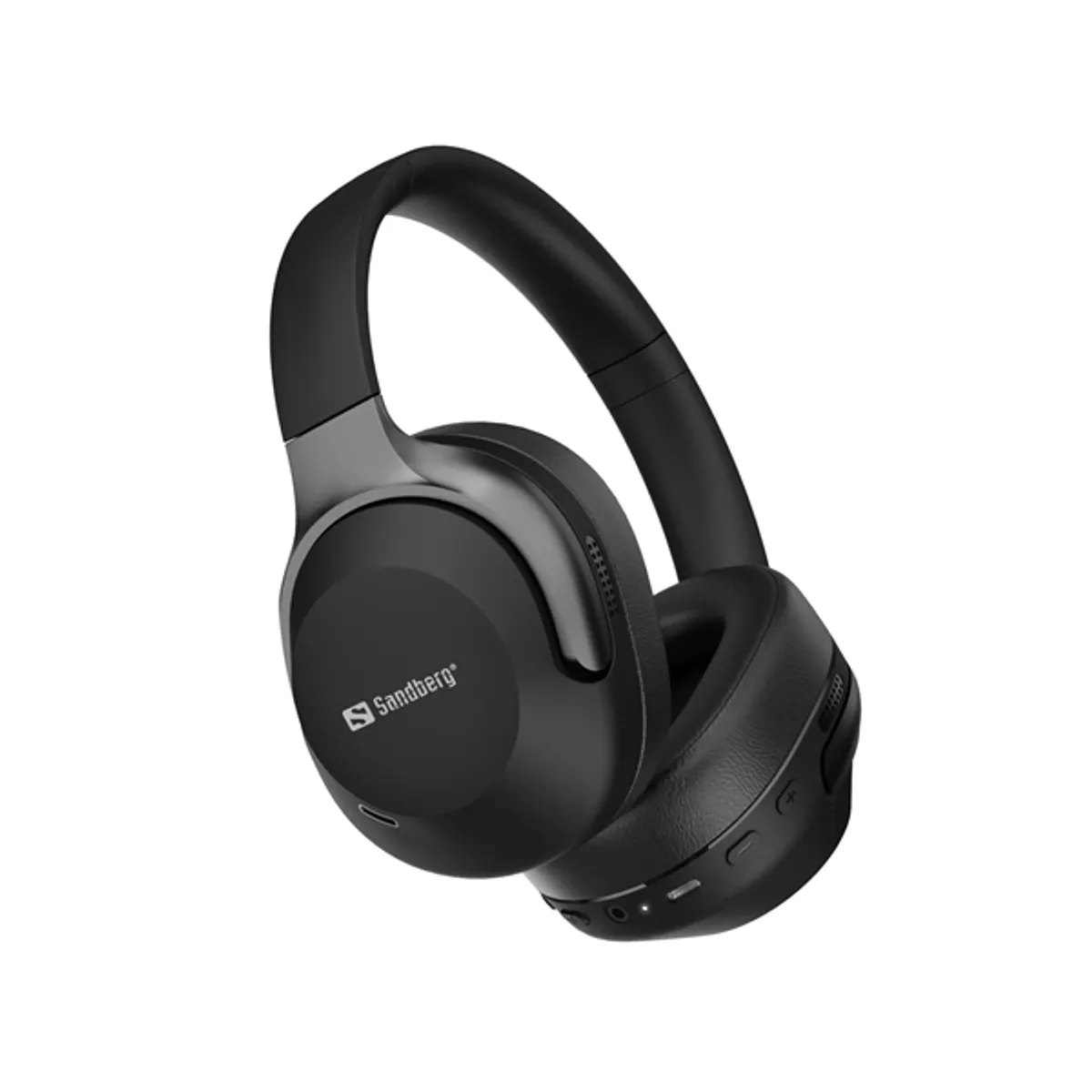 SANDBERG 126-53 Fejhallgató ANC+ENC Bluetooth 6.0 3 mikrofonnal USB-C 40 mm #3
