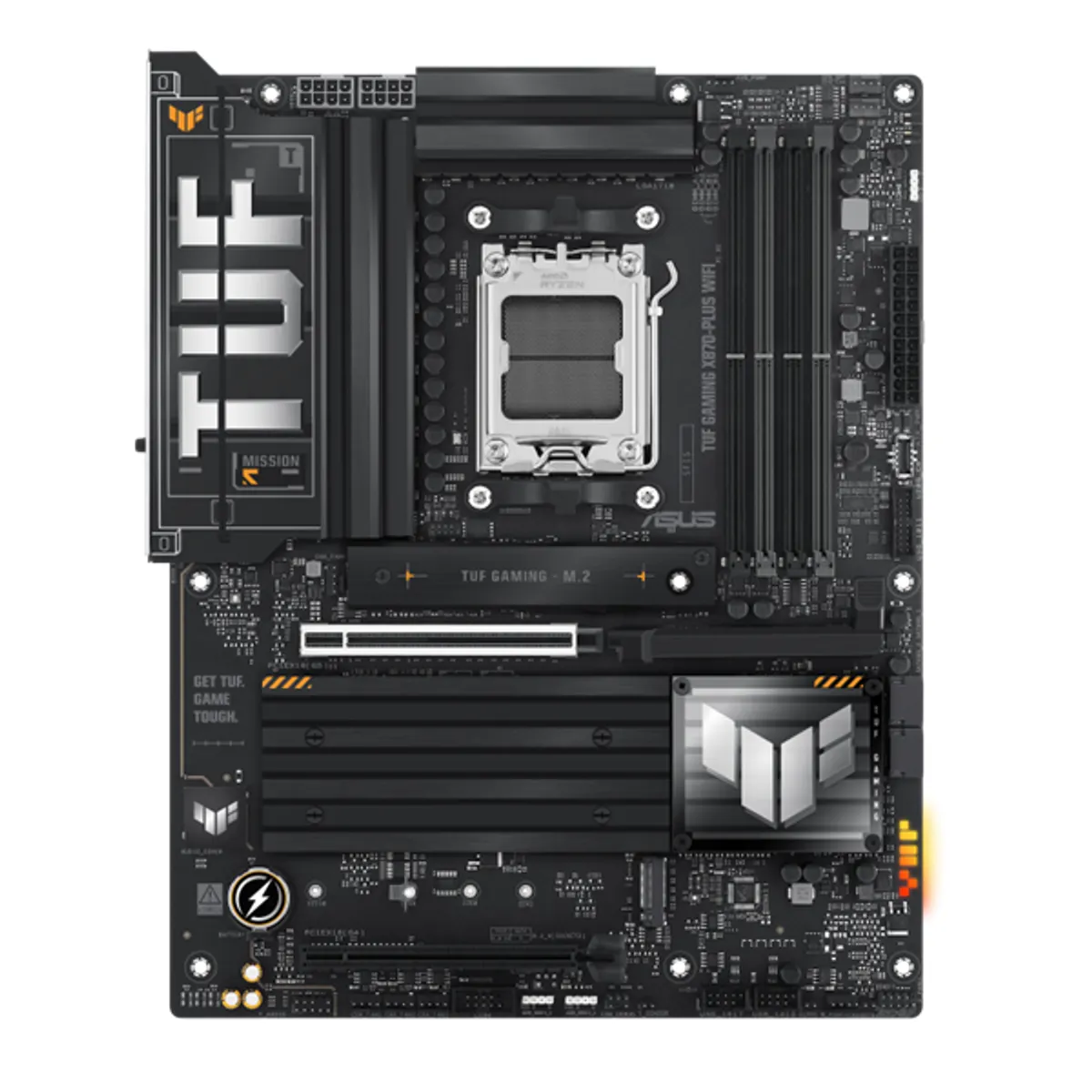 Asus PCC TUF GAMING X870-PLUS WIFI ATX AM5 DDR5 5200 MHz 192 GB 4x DIMM M.2 RAID LAN 2.5G Wi-Fi HDMI DisplayPort #1