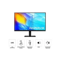 SMG MON LS32D800EAUXEN LS32D800 32" UHD VA 4K HDR 60 Hz 5 ms HDMI DP USB VESA 100x100 #4