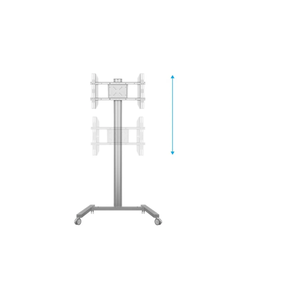 MULTIBRACKETS 7350073730636 M Display Stand 180 Single ezüst 24-63" VESA 700x400 50 kg #8