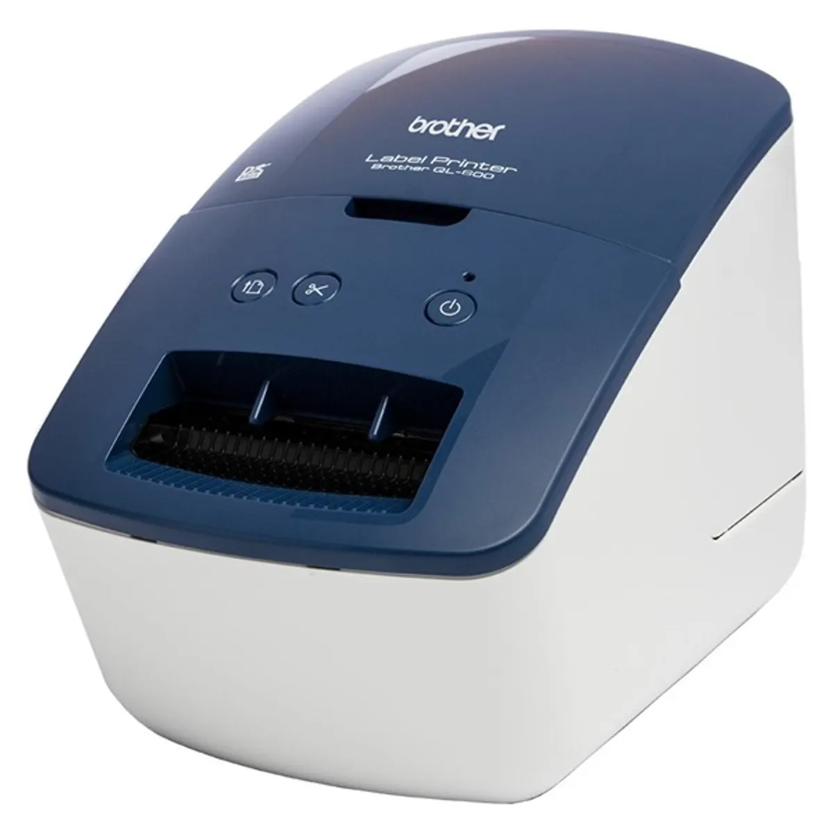 Brother QL600BXX1 QL-600B direkt termál USB 2.0 62 mm tekercs 300 dpi 71 mm másodpercenként automata vágó #1