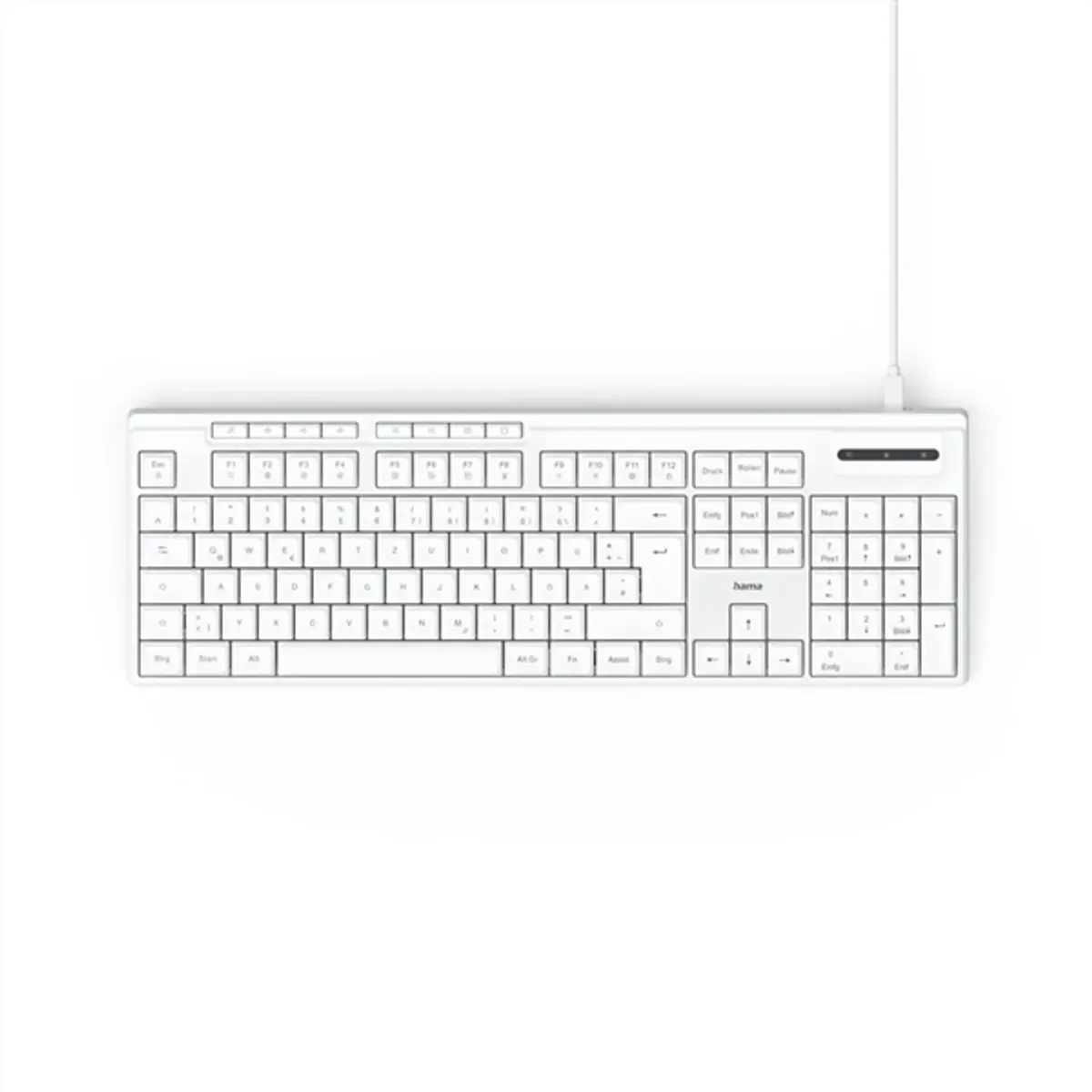 Hama 13173053 CK-200 USB-C-USB-A adapter fehér billentyűzet #1