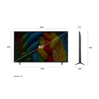 LG TV 65NANO80A3B.AEU NANO80 65" LED 4K 3840x2160 60 Hz HDMI 3 VESA 300x300 Smart TV Van Ethernet 1 #3