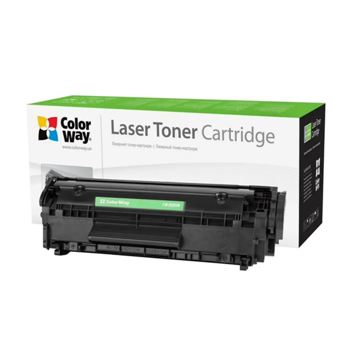 COLORWAY CW-H283M toner kazetta fekete 1500 oldal kompatibilis: HP CF283A; LaserJet Pro M125-M225 #1