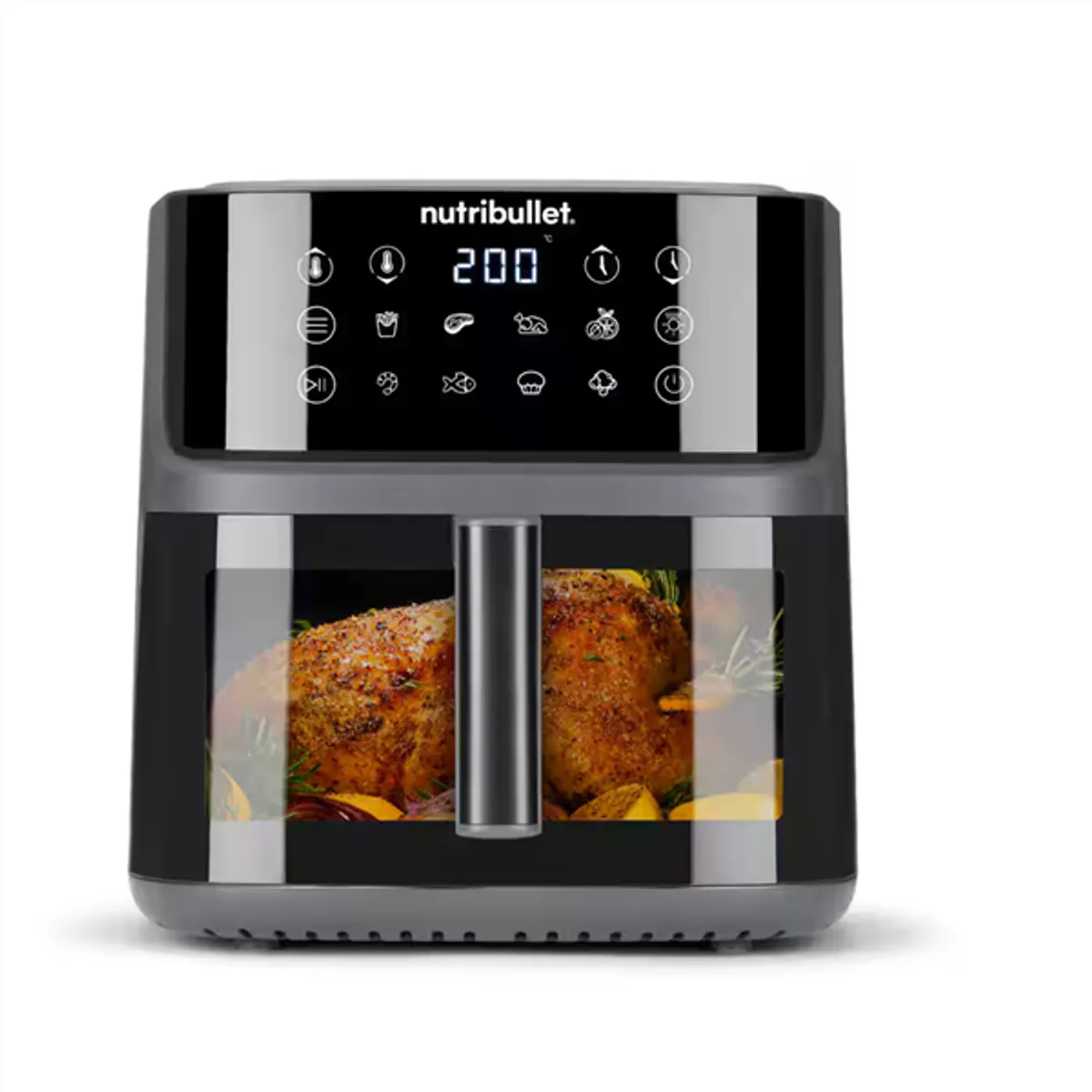 NUTRIBULLET NBA0811DG Super Crisplite Vision 3in1 forrólevegős sütő 8L 2000W #1