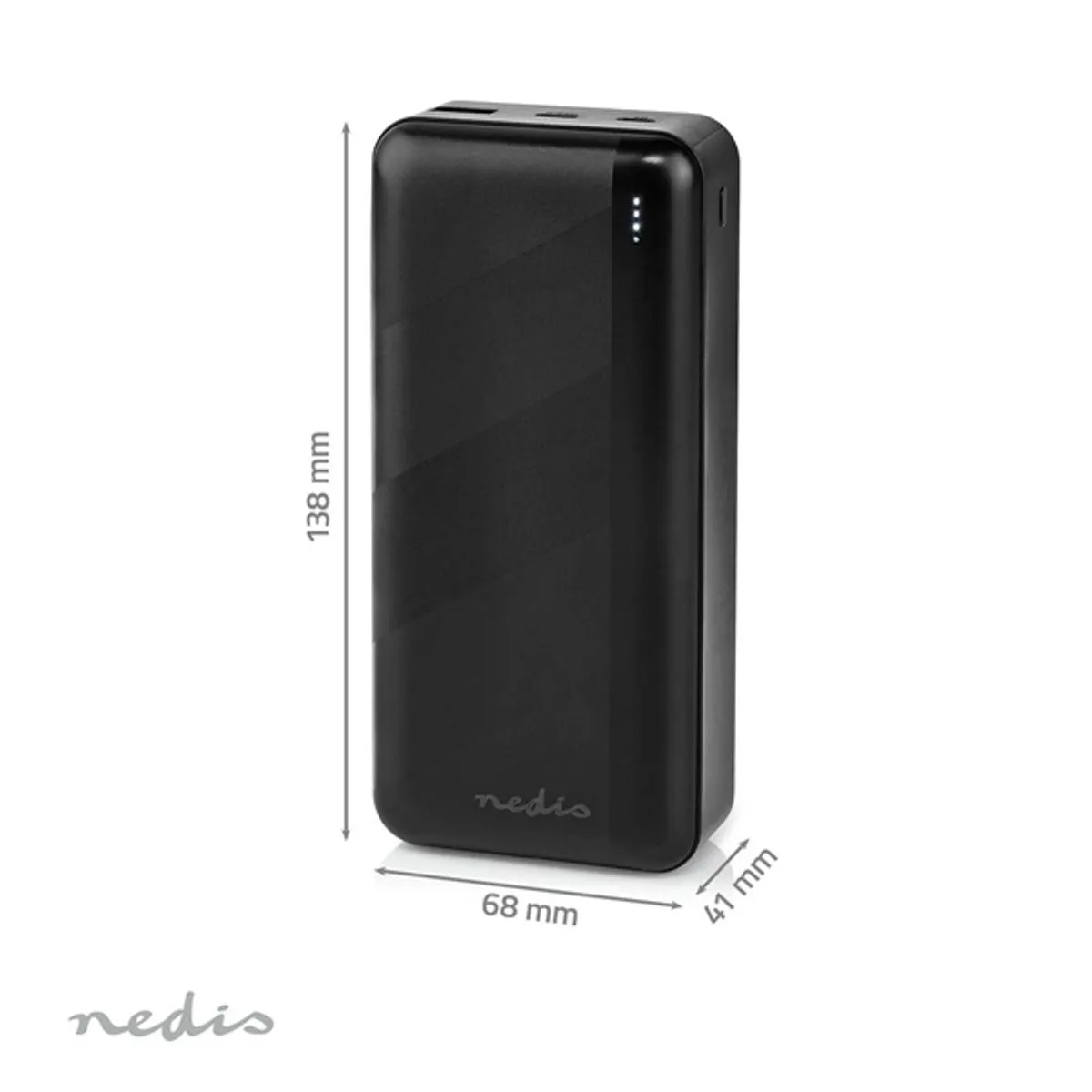 NEDIS UPBKPD30000BK fejhallgató-erősítő fekete #4