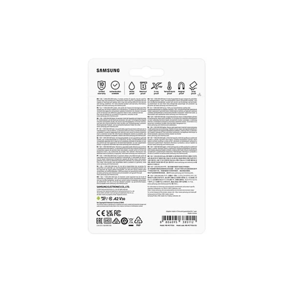 SMG PCC MB-MC1T0SA/EU MicroSDXC kártya SD adapterrel 1 TB 160 MBps #9