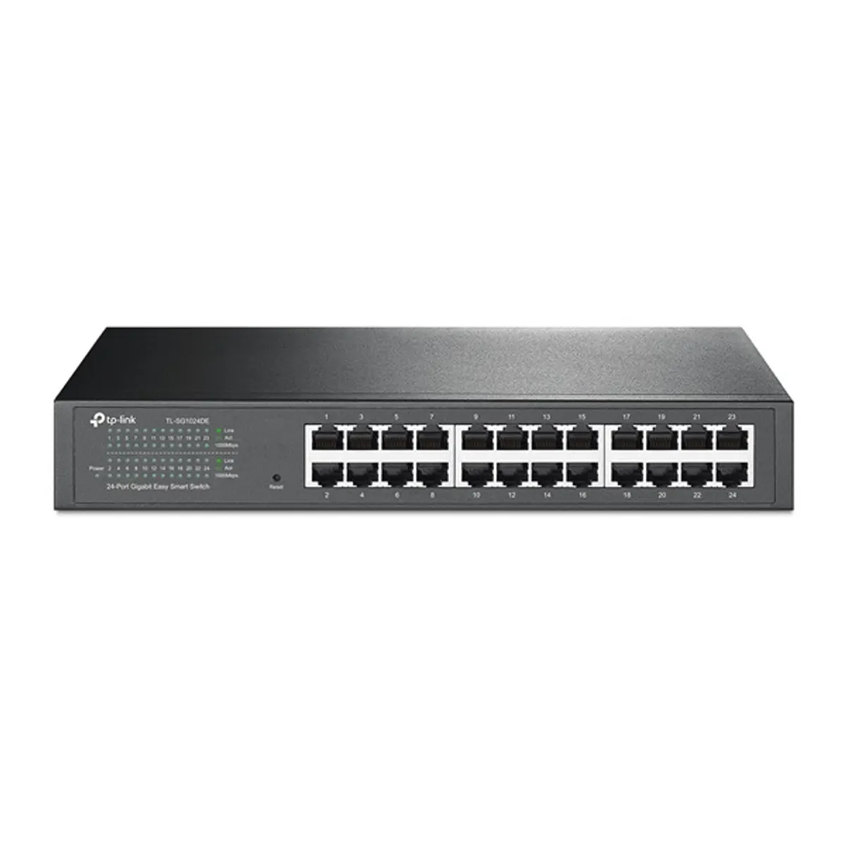 TP-LINK TL-SG1024DE 24-portos gigabites Easy Smart Switch VLAN 128 QoS IGMP Snooping Port tükrözés Rack-be szerelhető Webes felügyelet #1