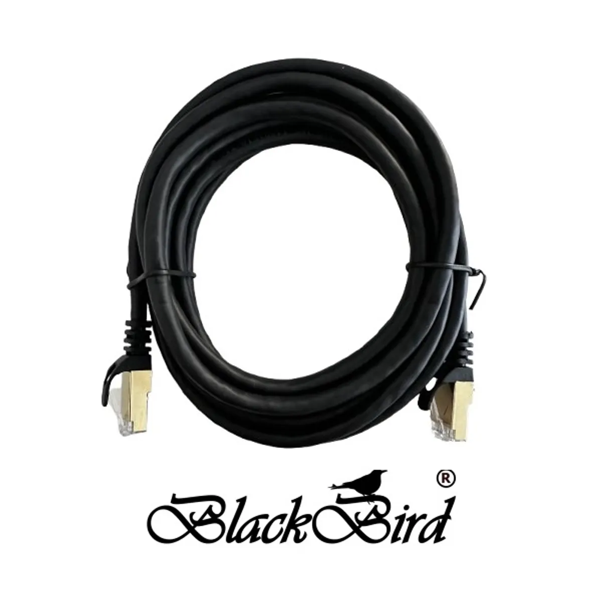 Blackbird BH1730 patch 5m fekete utp-utp #1