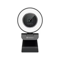 SANDBERG 134-39 Streamer USB Webkamera Pro Elite USB 2.0 autófókusz gyűrűfény beépített mikrofon 5x zoom ePTZ 76 fok #5